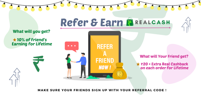 Colored Illustration Refer A Friend Facebook Post (1200 x 400 px) (635 x 310 px) (2400 x 1172 px)
